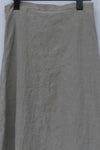 marc le bihan linen skirt 2541_E21 NATUREL